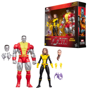 Комплект коллекционных фигур Колосс и Китти Прайд Astonishing X-Men Marvel Legends Kitty Pryde & Marvel's Colossus Two-Pack
