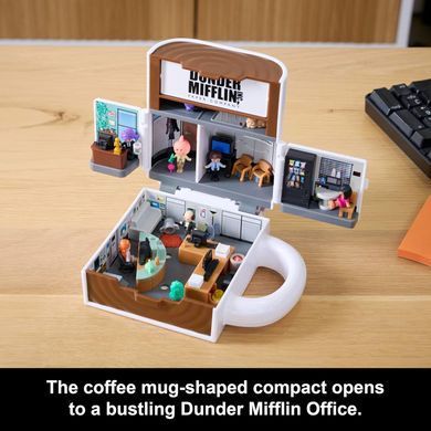 Коллекционный набор Офис Polly Pocket x The Office Compact Playset