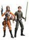 Комплект колекційних фігур Джейна Соло та Джейсен Соло Star Wars The Black Series Jaina Solo & Jacen Solo