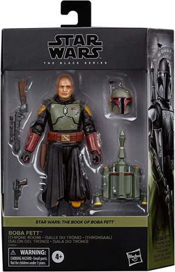 Коллекционная фигура Боба Фетт Star Wars: The Black Series Boba Fett (Throne Room)