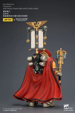 Колекційна фігура Центуріон Залізних Воїнів Warhammer: The Horus Heresy Iron Warriors Centurion with Heavy Power Maul and Combi-Melta 1/18