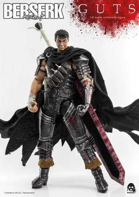 Коллекционная фигура Гатс Guts (Black Swordsman) 1/6 Threezero