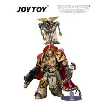 Колекційна фігура Центуріон Залізних Воїнів Warhammer: The Horus Heresy Iron Warriors Centurion with Heavy Power Maul and Combi-Melta 1/18