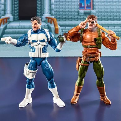Комплект колекційних фігур Каратель та Нік Фьюрі The Punisher Marvel Legends Gamerverse Punisher & Nick Fury Two-Pack
