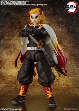 Коллекционная фигура Кёджуро Ренгоку Demon Slayer: Kimetsu no Yaiba S.H.Figuarts Kyojuro Rengoku