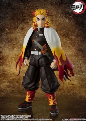 Коллекционная фигура Кёджуро Ренгоку Demon Slayer: Kimetsu no Yaiba S.H.Figuarts Kyojuro Rengoku