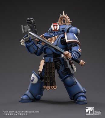 Колекційна фігура Лейтенант Ультрамаринів JoyToy Warhammer 40K Ultramarines Primaris Lieutenant Amulius 1/18