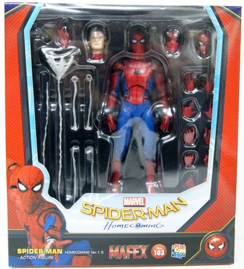 Колекційна фігура Людина-павук Medicom MAFEX 103 Spider-Man (Homecoming Ver. 1.5)