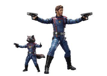 Коллекционная фигура Звездный-рыцарь и Ракета Guardians of the Galaxy Vol. 3 S.H.Figuarts Star-Lord & Rocket Raccoon