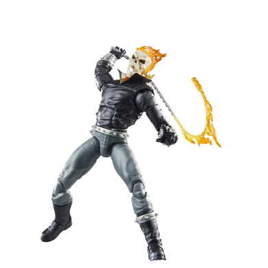 Коллекционная фигура Призрачный Гонщик (Денни Кетч) и Адский мотоцикл Marvel Legends Ghost Rider (Danny Ketch) & Hellcycle Set