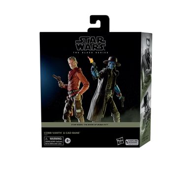 Комплект коллекционных фигур Кобб Вэнс та Кад Бейн Star Wars The Black Series Cobb Vanth and Cad Bane 2-Pack (Book of Boba Fett)