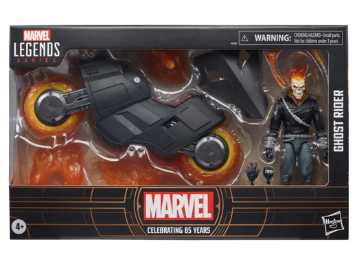 Коллекционная фигура Призрачный Гонщик (Денни Кетч) и Адский мотоцикл Marvel Legends Ghost Rider (Danny Ketch) & Hellcycle Set