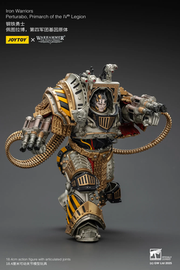 Коллекционная фигура Пертурабо, Примарх IV Легиона Warhammer: The Horus Heresy Iron Warriors Perturabo, Primarch of the IVth Legion 1/18
