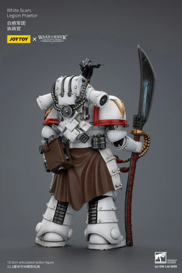 Колекційна фігура Претор Білих Шрамів Warhammer: The Horus Heresy White Scars Legion Praetor 1/18