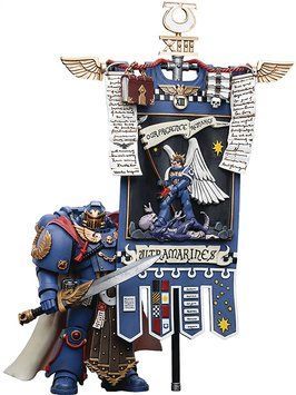 Коллекционная фигура Почетный караульный Ультрамаринов Warhammer 40K Ultramarines Honor Guard Chapter Ancient 1/18 JoyToy