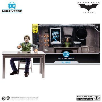 Коллекционная фигура Джокер в комнате для допроса McFarlane Toys DC Multiverse Gold Label Collection The Joker Interrogation Room