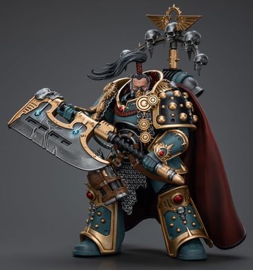 Коллекционная фигура Претор Легиона Сыновей Гора Warhammer 40k Sons of Horus Legion Praetor with Power Axe 1/18