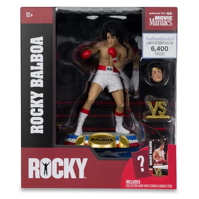 Колекційна фігура Роккі Бальбоа Rocky Movie Maniacs Rocky Balboa Limited Edition 6400