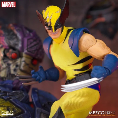 Коллекционная фигура Росомаха Marvel One:12 Collective Wolverine Deluxe Steel Box Edition