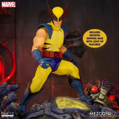 Коллекционная фигура Росомаха Marvel One:12 Collective Wolverine Deluxe Steel Box Edition