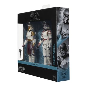 Комплект колекційних фігур Капітан Енох та Штурмовик Ночі Star Wars The Black Series: Captain Enoch & Night Trooper (Star Wars: Ahsoka)