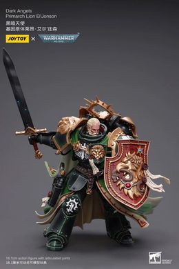 Колекційна фігура Примарх Темних Янголів Ліон Ель'Джонсон Warhammer 40k Dark Angels Primarch Lion El'Jonson 1/18