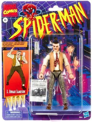Колекційна фігура Джона Дж Джеймсон Marvel Legends Retro J Jonah Jameson