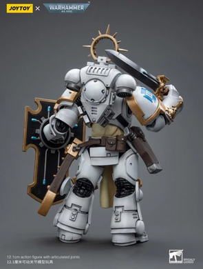 Колекційна фігура Ветеран Ультрамаринів Білих Консулів Warhammer 40K Ultramarines White Consuls Bladeguard Veteran 1/18 JoyToy