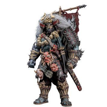 Колекційна фігура Самурай Асура Такігава Mety Toyz 1/10 Adventurer World Oni-faced Asura Takigawa + Accessory Pack