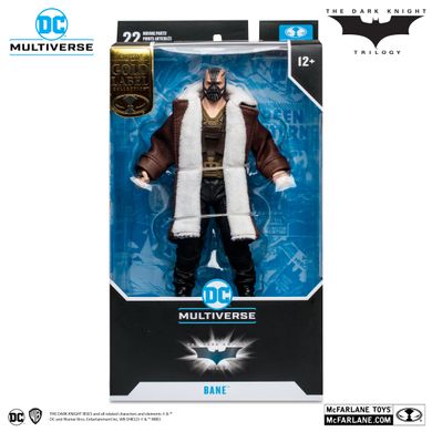 Коллекционная фигура Бейн The Dark Knight Rises BANE Gold Label Collection DC Multiverse