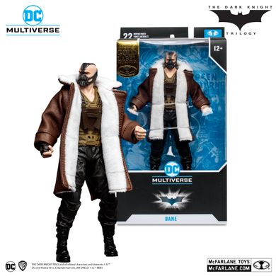 Коллекционная фигура Бейн The Dark Knight Rises BANE Gold Label Collection DC Multiverse