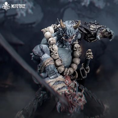 Коллекционная фигура Самурай Асура Такигава Mety Toyz 1/10 Adventurer World Oni-faced Asura Takigawa + Accessory Pack