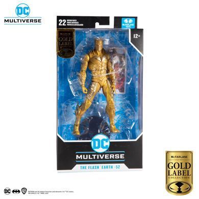 Коллекционная фигура Флеш Земля-52 DC Multiverse The Flash Earth-52 Gold Label