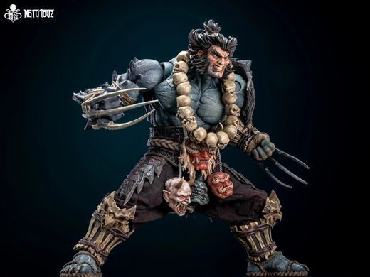 Коллекционная фигура Самурай Асура Такигава Mety Toyz 1/10 Adventurer World Oni-faced Asura Takigawa + Accessory Pack