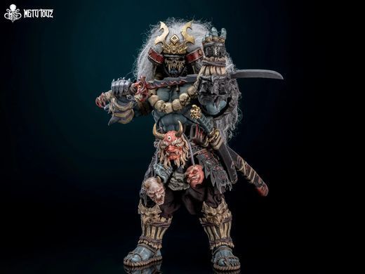 Коллекционная фигура Самурай Асура Такигава Mety Toyz 1/10 Adventurer World Oni-faced Asura Takigawa + Accessory Pack