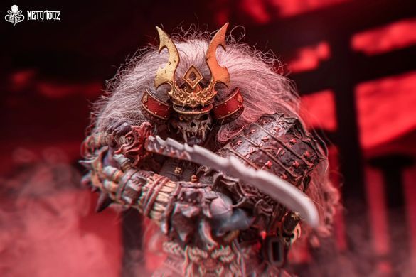 Коллекционная фигура Самурай Асура Такигава Mety Toyz 1/10 Adventurer World Oni-faced Asura Takigawa + Accessory Pack