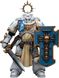 Колекційна фігура Ветеран Ультрамаринів Білих Консулів Warhammer 40K Ultramarines White Consuls Bladeguard Veteran 1/18 JoyToy