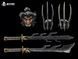 Коллекционная фигура Самурай Асура Такигава Mety Toyz 1/10 Adventurer World Oni-faced Asura Takigawa + Accessory Pack
