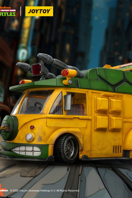 Коллекционная фигура Микроавтобус Черепашек-ниндзя TMNT-Turtle Van JoyToy 1/18
