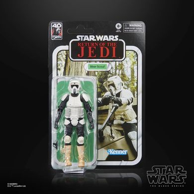 Коллекционная фигура Разведчик Star Wars The Black Series Biker Scout Return of The Jedi 40th Anniversary