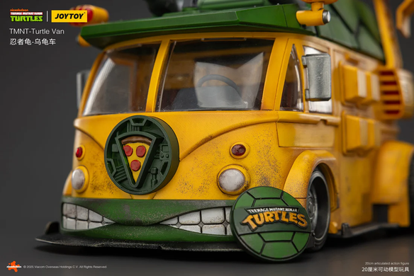 Коллекционная фигура Микроавтобус Черепашек-ниндзя TMNT-Turtle Van JoyToy 1/18