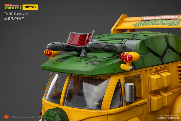 Коллекционная фигура Микроавтобус Черепашек-ниндзя TMNT-Turtle Van JoyToy 1/18