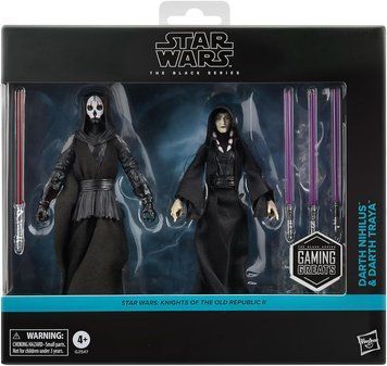 Набір колекційних фігур Дарт Ніхілус та Дарт Трея STAR WARS The Black Series Darth Nihilus & Darth Traya, Knights of the Old Republic II 2-Pack (Amazon Exclusive)