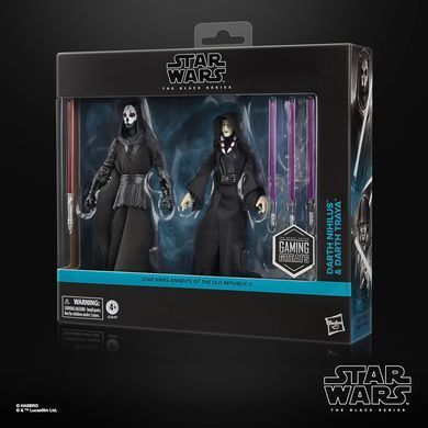 Набір колекційних фігур Дарт Ніхілус та Дарт Трея STAR WARS The Black Series Darth Nihilus & Darth Traya, Knights of the Old Republic II 2-Pack (Amazon Exclusive)
