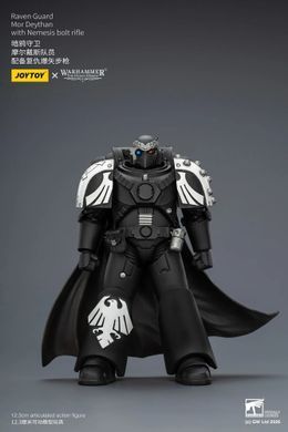 Коллекционная фигура Мор Дейтан Warhammer: The Horus Heresy Raven Guard Mor Deythan with Nemesis Bolt Rifle 1/18