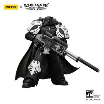 Коллекционная фигура Мор Дейтан Warhammer: The Horus Heresy Raven Guard Mor Deythan with Nemesis Bolt Rifle 1/18