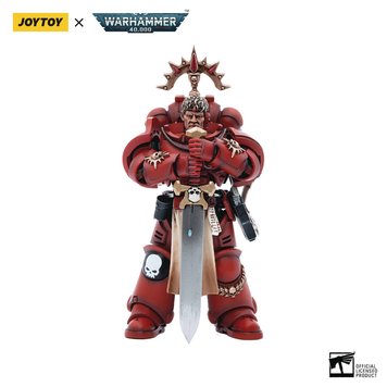 Колекційна фігура Ветеран Кривавих Янголів Салюс Толмерон Warhammer 40K Blood Angels Veteran Salus 1/18 JoyToy