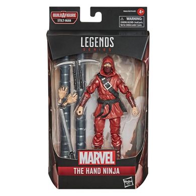 Колекційна фігура ніндзя Клану Рука Marvel Legends The Hand Ninja (Stilt-Man BAF)