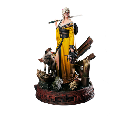 Колекційна фігура Цирі та Кітсуне Ciri and the Kitsune Before The Clash - Limited Edition LE2000