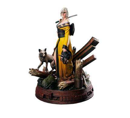 Коллекционная фигура Цири и Китсуне Ciri and the Kitsune Before The Clash - Limited Edition LE2000